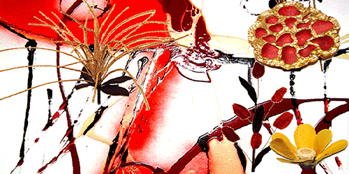 fleur décorative artificielle