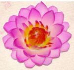 fleur artificielle - fleur de lotus en savon