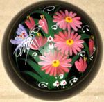 coffret peint pour fleur de savon sculptée artisanalement fleur artificielle, coffret laqué