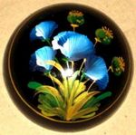 coffret peint pour fleur de savon sculptée artisanalement fleur artificielle, coffret laqué