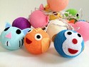 Guirlande Boule Coton Lumineuse Fantaisie Cartoon