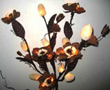 bouquet Art Deco lumineux