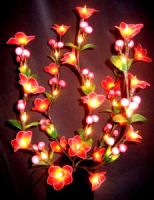 bouquet tige florale artificielle - tige florale decorative lumineuse - fleur artificielle bouquet tige florale artificielle fleur lumineuse