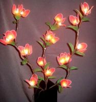 bouquet tige florale artificielle Fleurs Décoratives Lumineuses Mousseline Nylon - modèle bouquet tige florale artificielle fleur lumineuse