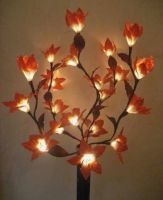 bouquet tige florale artificielle Fleurs Décoratives Lumineuses Mousseline Nylon - modèle bouquet tige florale artificielle fleur lumineuse