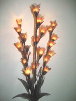 bouquet tige florale artificielle Fleurs Décoratives Lumineuses Mousseline Nylon - modèle bouquet tige florale artificielle fleur lumineuse