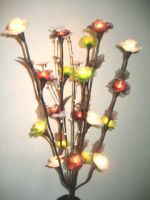 bouquet tige florale artificielle Fleurs Décoratives Lumineuses Mousseline Nylon - modèle bouquet tige florale artificielle fleur lumineuse