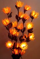 bouquet Art Deco lumineux