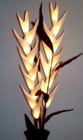 bouquet lumineux tige florale - Fleur decorative lumineuse - modèle bouquet Art Deco lumineux