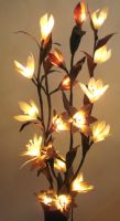 bouquet lumineux tige florale - Fleur decorative lumineuse - modèle bouquet Art Deco lumineux