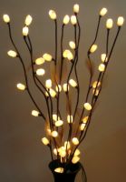 bouquet lumineux tige florale - Fleur decorative lumineuse - modèle bouquet Art Deco lumineux