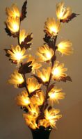 bouquet lumineux tige florale - Fleur decorative lumineuse - modèle bouquet Art Deco lumineux