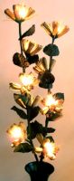 bouquet lumineux tige florale - Fleur decorative lumineuse - modèle bouquet Art Deco lumineux